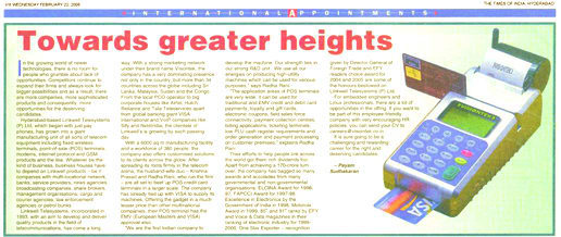 Towards Greater Heights