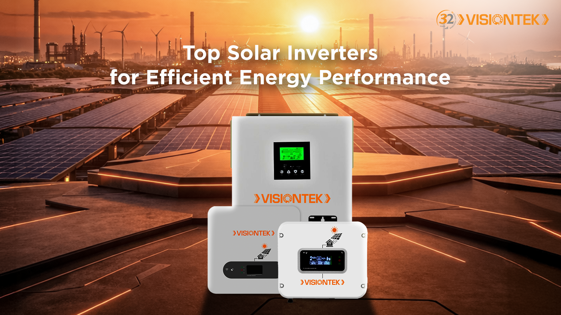 Efficient solar inverter in home solar setup