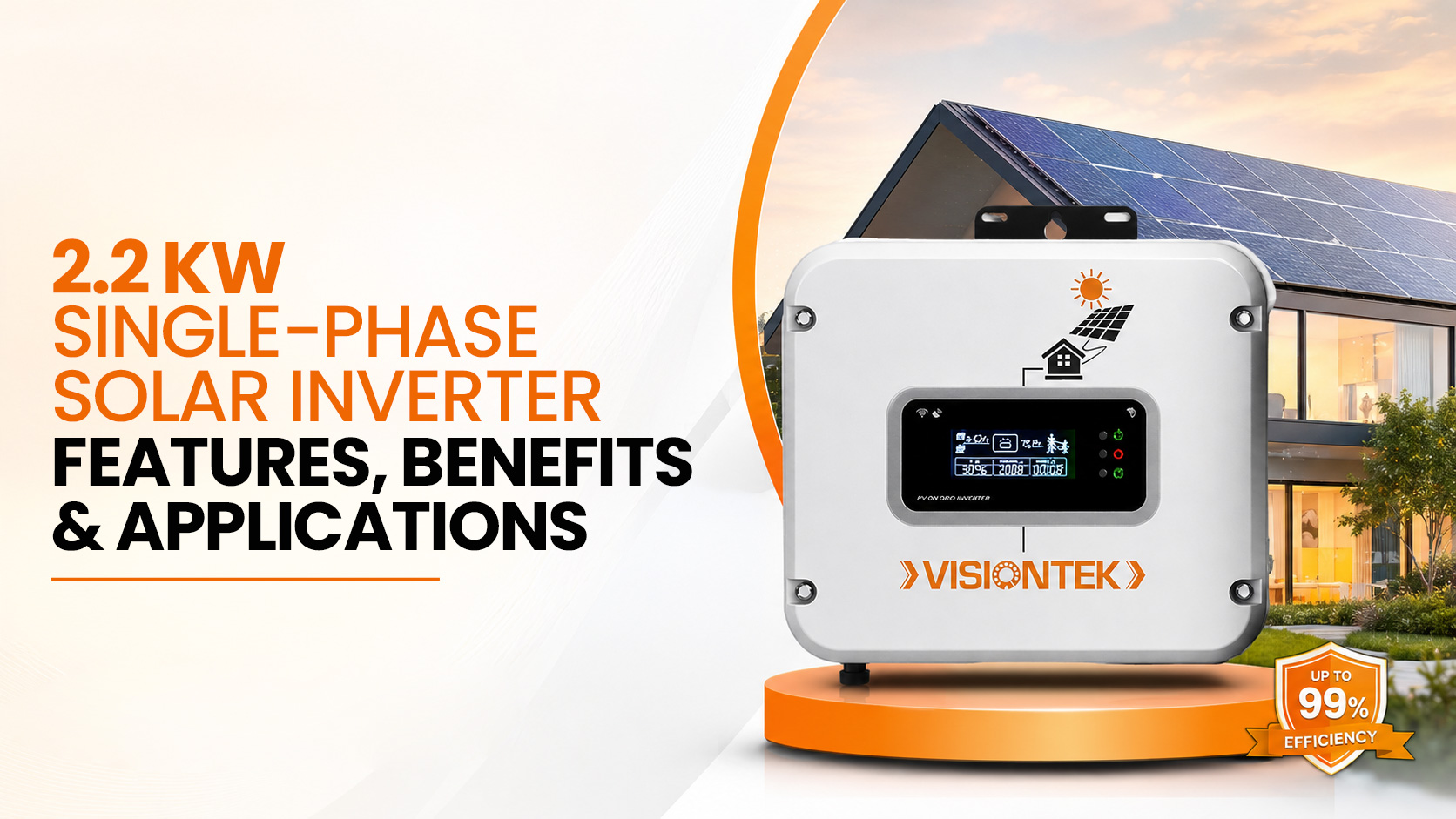 2.2kW Single Phase Solar Inverter
